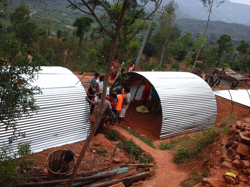 TCT- Temporary houses for Nepal Earthquake