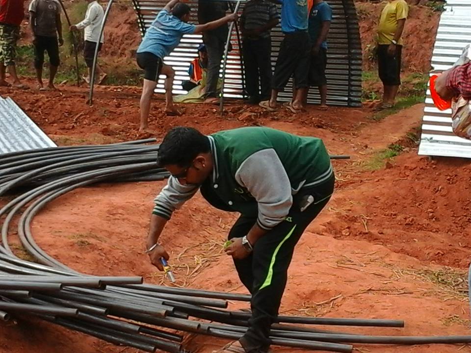 TCT-Temporary houses for Nepal Earthquake