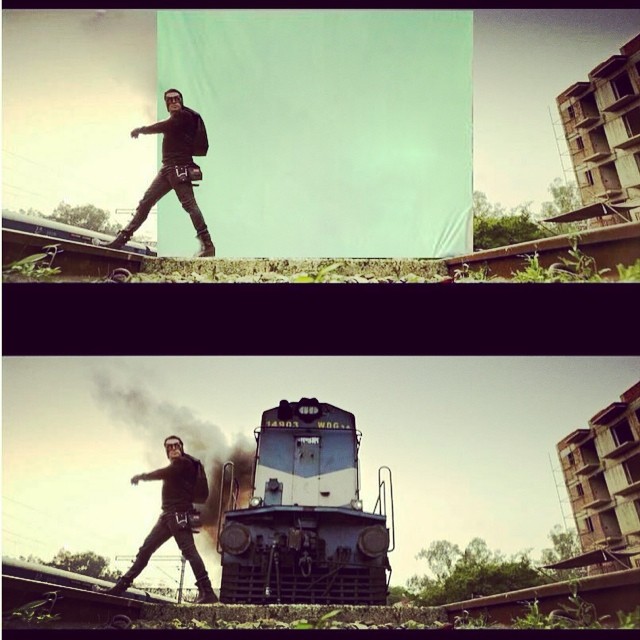 Kick VFX effect