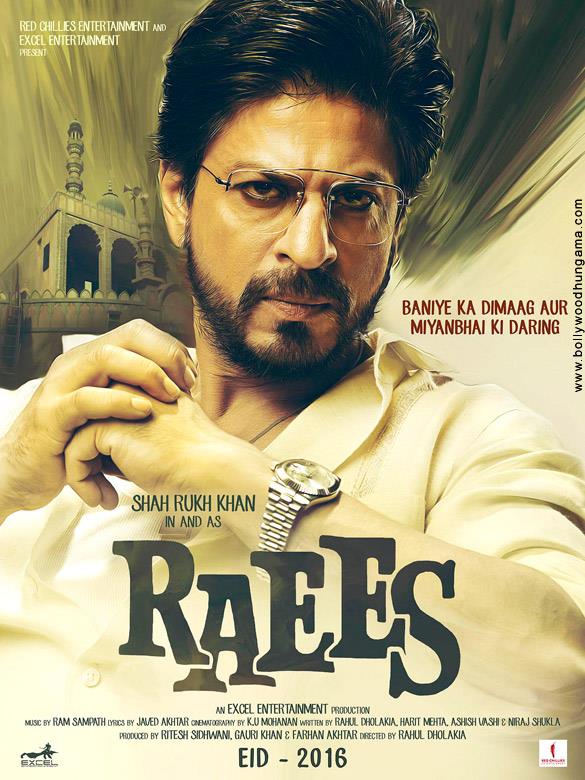 Shah Rukh Khan Raees poster release