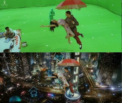 chand ni chowk VFX effect scenes in Bollywood movies