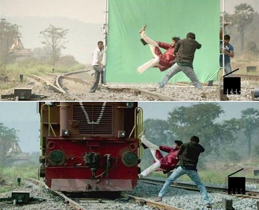 once upon a time in Mumbai VFX effect scenes in Bollywood movies