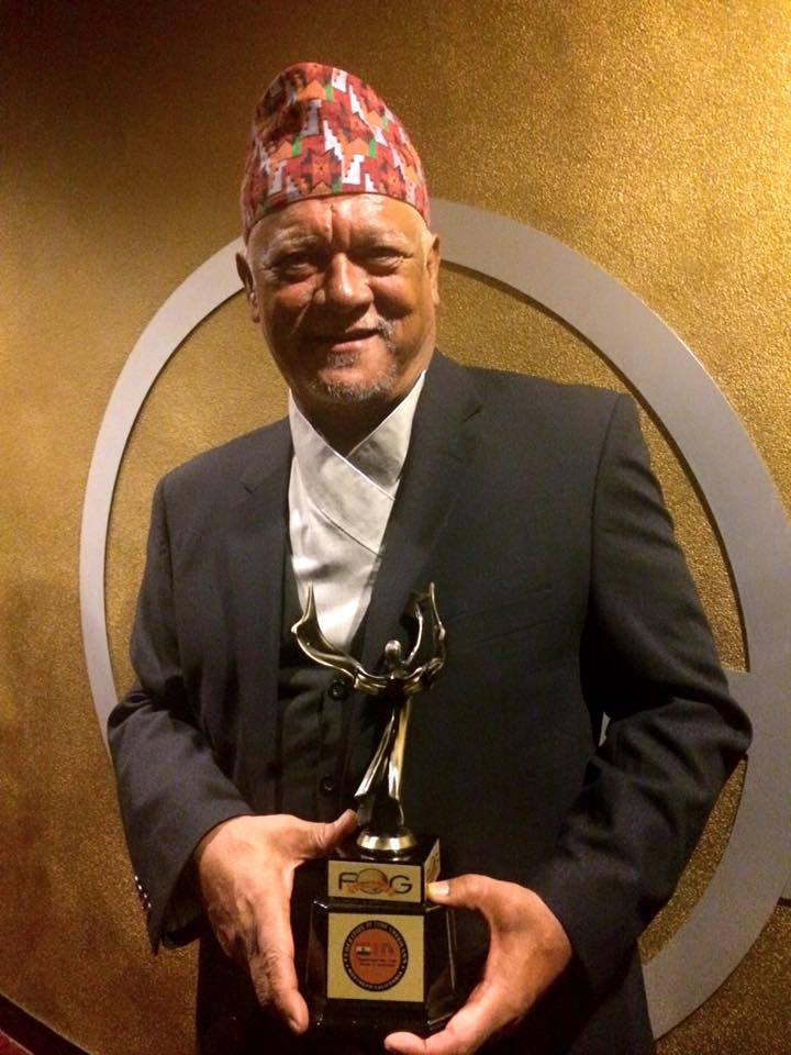 Sunil Thapa awarded at Festival of Globe- thecinematimes.com