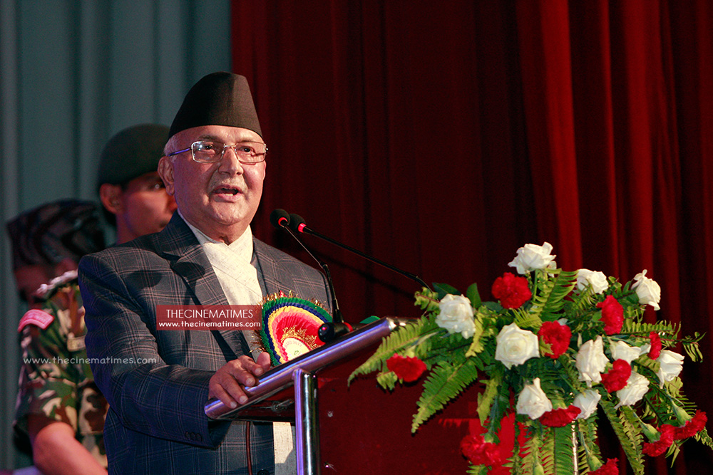 Prime Miniser KP SHARMA oli- The Cinema Times