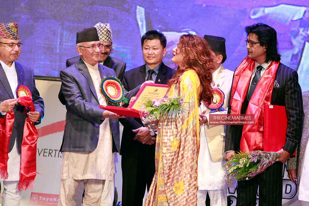 Rekha Thapa at Fan Award - The Cinema Times